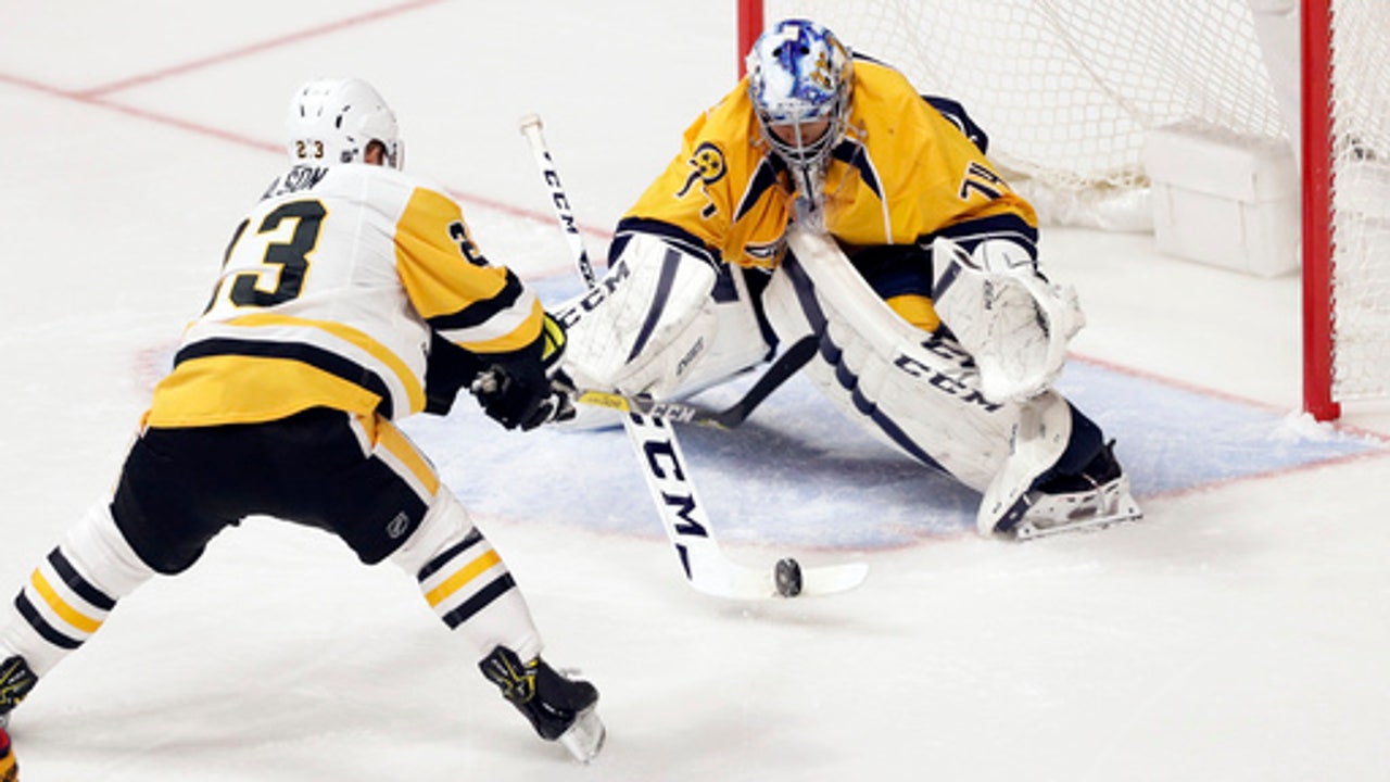 Fiala, Arvidsson score 2 each as Predators beat Penguins 5-1
